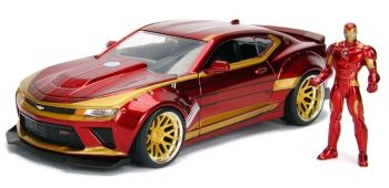 JAD253225003 - CHEVROLET Chevy Camaro IRON MAN Marvel Avengers with caracter inclued