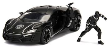 JAD253225004 - LYKAN Hypersport Black Panther Marvel Avengers with caracter inclued