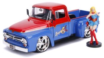 JAD253255008 - FORD F-100 pick-up 1956 DC Comics Supergirl with caracter inclued