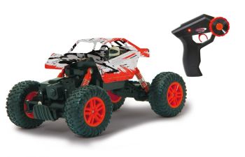 JAM410054 - Radio Controlled Hillriser Crawler - Red, White and Black