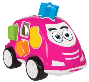 JAM460292 - Car with pink shapes