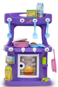 JAM460427 - Little Cook Violet Kitchen - 43 Pieces