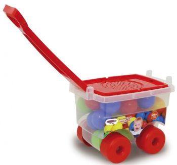 JAM460428 - Trolly with balls - 24 Pieces