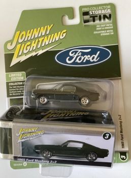 JLCT016A-C - 1965 Ford Mustang 2+2 Green from the Collector Tins Series 2025, still in blister pack