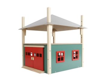 KID610086 - Building with garage and attic (Removable roof sold without accessories)