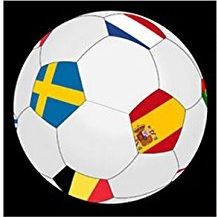 LPB22290 - Inflatable soccer ball - EURO 2016 - 25 cm