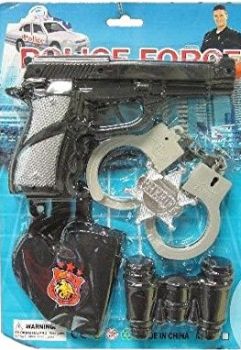 LPLI2171 - Police Accessories Kit - 5 pieces
