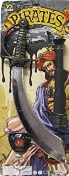 LPLI2298 - Pirate kit with saber, long sight and accessories