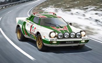 ITA3654 - LANCIA Stratos HF model to mount and paint paint and glue not inclued