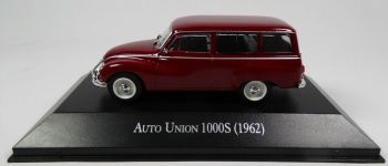 MAGARG49 - AUTO UNION 1000s break 1962 burgundy sold in blister pack