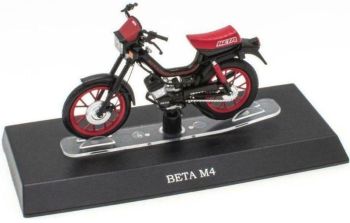 MAGMOT040 - BETA M4 moped black and red