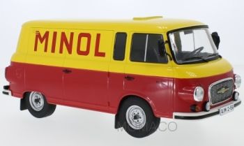 MODMCG18210 - BARKAS B 1000 van 1970 MINOL red and yellow