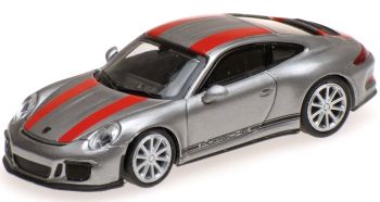 MNC870066221 - PORSCHE 911 R 2016 grey with stripes red