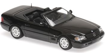 MXC940033031 - MERCEDES BENZ 500 SL convertible black 1999