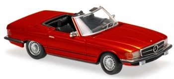 MXC940033432 - MERCEDES BENZ 350SL 1974 convertible red