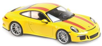 MXC940066221 - PORSCHE 911 R 2016 yellow stripes red