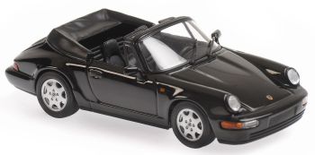 MXC940067331 - PORSCHE 911 Carrera 4 convertible 1990 black