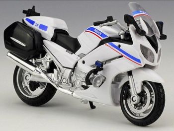 MST32306-C - YAMAHA FJR 1300A White and blue - Police