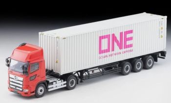 TOMLV-N292D - HINO Profia 4x2 with container carrier and 40-foot container ONE