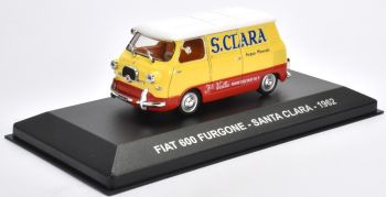 NET0033 - FIAT 600 van 1962 Italian mineral water SANTA CLARA