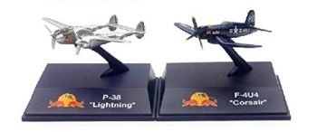 NEW07263 - F4U-4 Corsair and P-38 Lightning Red Bull