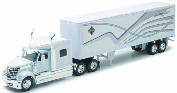 NEW10183 - INTERNATIONAL 6x4 with trailer rigid box 2 axles INTERNATIONAL LONE STAR