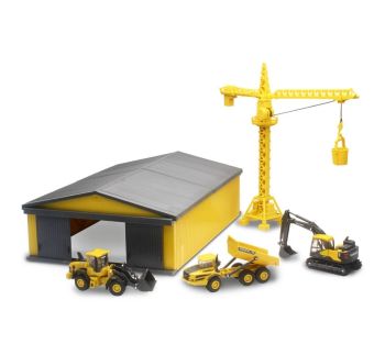 NEW32105 - Construction set with VOLVO machines