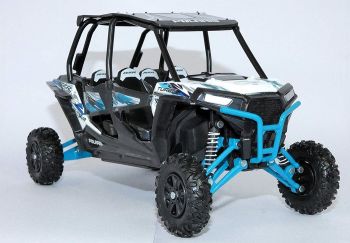 NEW57843B - POLARIS RZR XP 4 Turbo Blue and White
