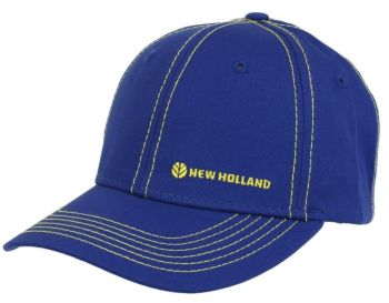 CASNH2185 - NEW HOLLAND Blue cap with yellow logo