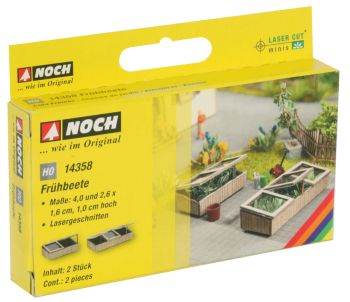 NOC14358 - 2 cold frames dimensions 2,6 x 1,6 x 1 cm