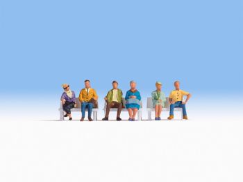 NOC15532 - 6 sitting people