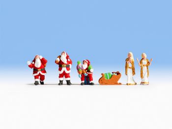 NOC15920 - Santa claus with angels