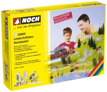 NOC60805 - 1/87 HO scale railway scenery creation set