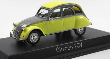 NOREV151398 - CITROEN 2CV Dolly yellow and grey 1985