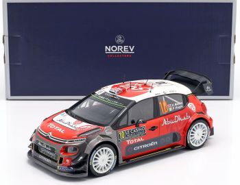 NOREV181636 - CITROEN C3 WRC #11 rally Monté Carlo 2018 K.Meeke / P.Nagle