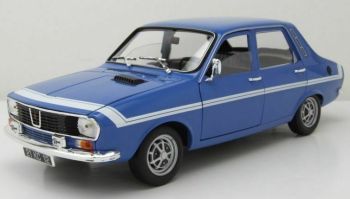 NOREV185210 - RENAULT 12 Gordini 1972 French blue with white stripes