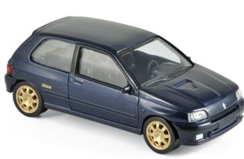 NOREV430201E - RENAULT Clio Williams 1993 blue from the Yongtimers range