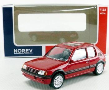 NOREV471713 - PEUGEOT 205 GTI 1986 red Vallelunga Jet car