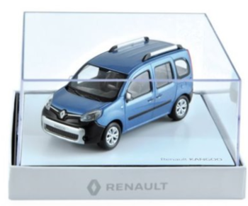 NOREV85152 - RENAULT Kangoo family phase II 2013 blue metallic box manufacturer