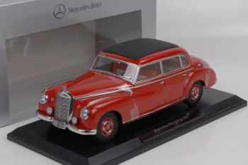 NOREVB66040615 - MERCEDES BENZ 300 Adenauer limousine (W186) red