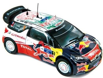 NOREV155351 - CITROEN DS3 WRC Winner Mexico Rally 2011 Loeb / Elena RED BULL