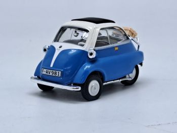 CAR12321 - BMW Isetta Blue and White