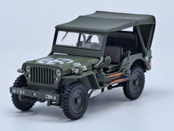 CAR91850 - JEEP Closed US Military Green