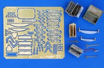 PLS077 - Model reduced of tools box and tools not paint not build