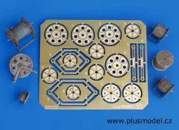 PLS085 - Model reduced of 6 operator reels not paint not paint