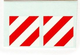 PMAA-209 - Set of 2 Square Template Decals 13.2 x 13.2 mm