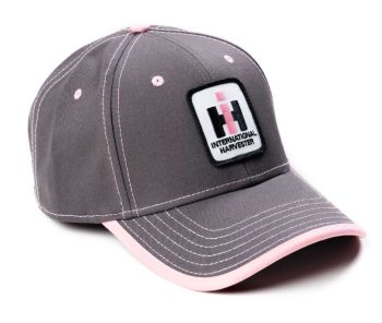 PIH45 - Grey cap with pink details and IH logo