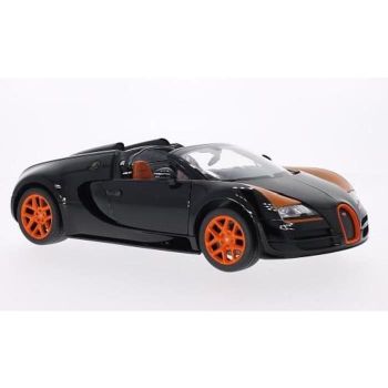 RAS43900NOIREORANGE - BUGATTI Veyron 16.4 Grand Sport Vitesse black orange