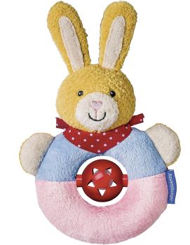 RAV044573 - Rabbit Rattle - Pink and Purple