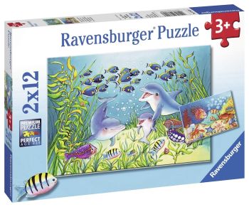 RAV076253 - 2 Puzzles - 12 pieces - The Sea Fund
